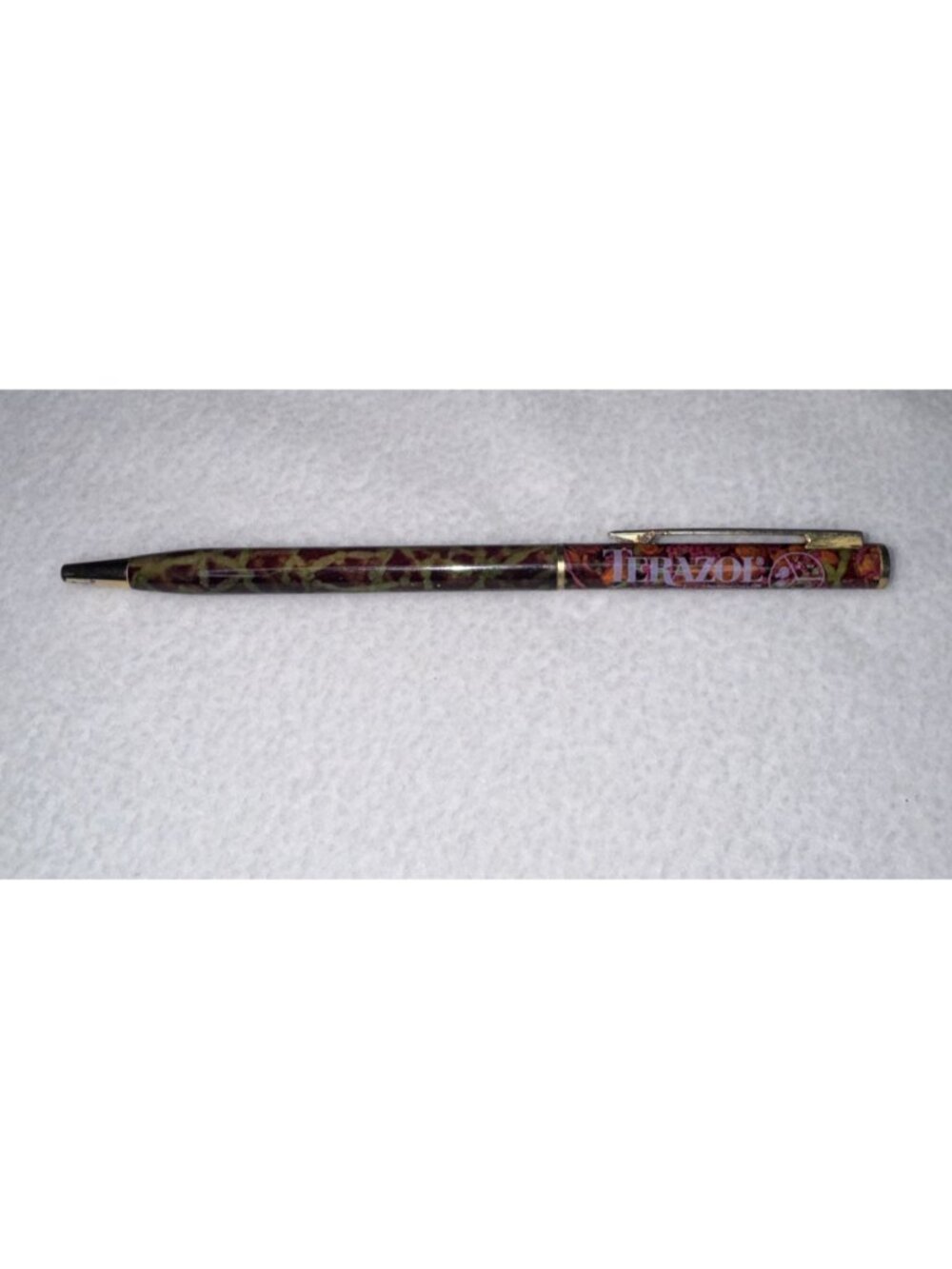 Vintage Terazol terconazole Pharmaceutical Advertisement Pen